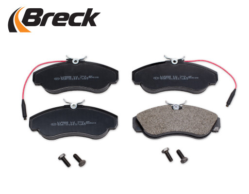 BRECK Bremsbelagsatz, Scheibenbremse
